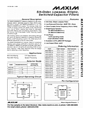 DataSheet MAX7408 pdf